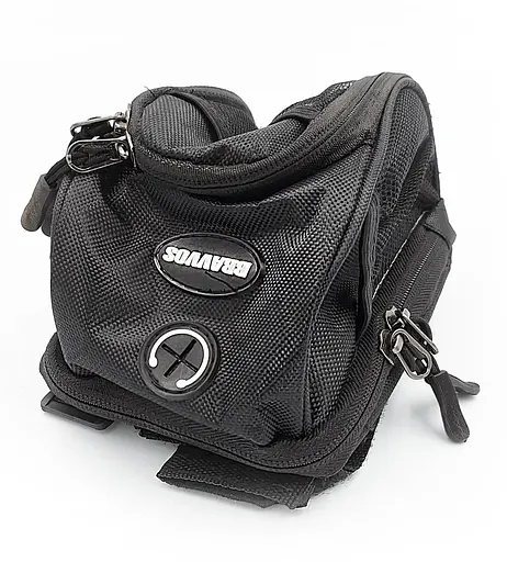 Велосумка на кермо Bravvos QJ-042 17х10х9,5 см чорний (G0000085)