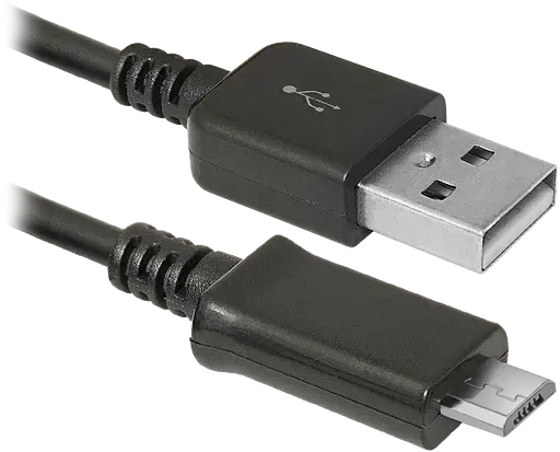 Кабель USB AM-micro BM, 1.0м, черный, USB08-03H Defender - фото 2
