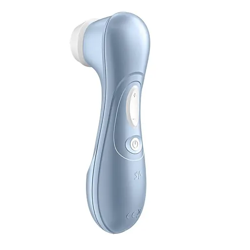 Вакуумный стимулятор клитора Satisfyer Pro 2 16 см голубой - фото 6