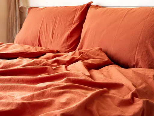 Комплект постільної білизни Limasso Standart Mecca Orange Євро Кораловий 000230267 - фото 2