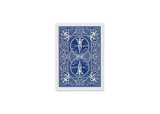 Карти для фокусів United States Playing Card Company Bicycle Blank Face (blue) (808-01) - фото 2