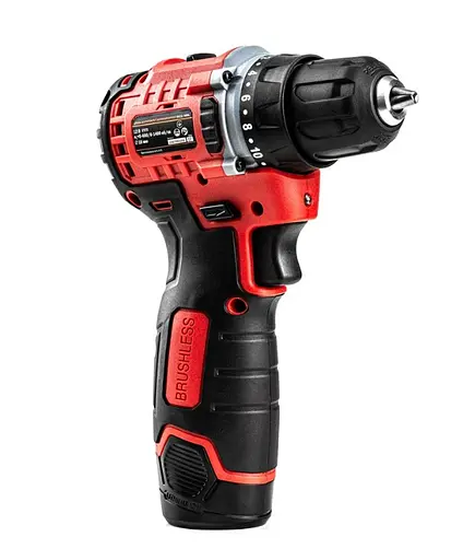 Аккумуляторный бесщеточный шуруповерт GTM DS12/38BL + 2 АКБ и ЗУ в кейсе (DS12/38BL) - фото 4