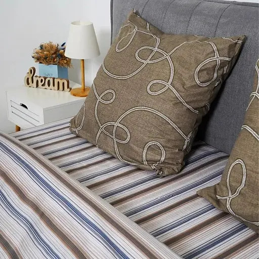 Комплект постільної білизни Viluta двоспальний ранфорс 17157 100% бавовна - фото 4