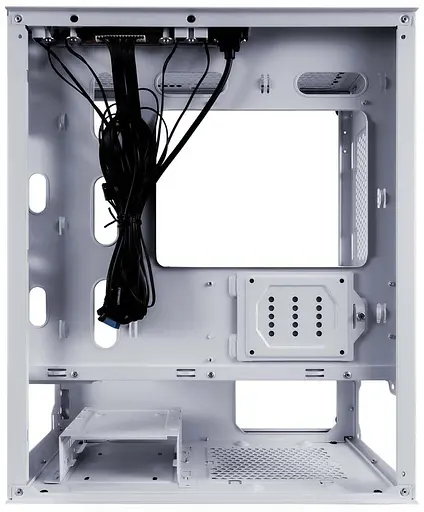 Корпус 1stPlayer T3-WH-4F1-W белый без блока питания (T3-WH-4F1-W) - фото 6