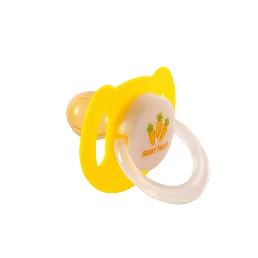 Силіконова пустушка класична 3225 світиться вночі - фото 3