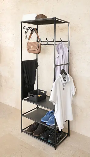 Вішалка для одягу с полицями FABRIKA STORE - фото 11