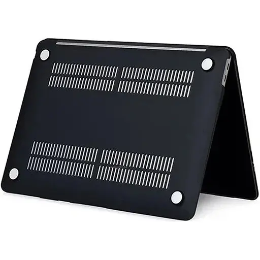 Пластикова накладка (верх та низ) Hardshell Matte Case для Apple MacBook Air 13" A1932/A2179/A2337 (2018-2020) Black [148844] - фото 4