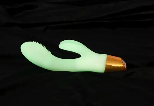 Вібратор You2Toys-кролик Glow In The Dark Rabbit 19.5 см білий - фото 7