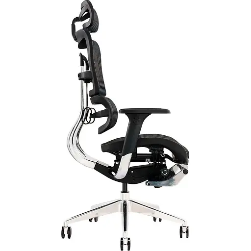 Офисное кресло GT Racer X-802L Black (W-21) [132224] - фото 4