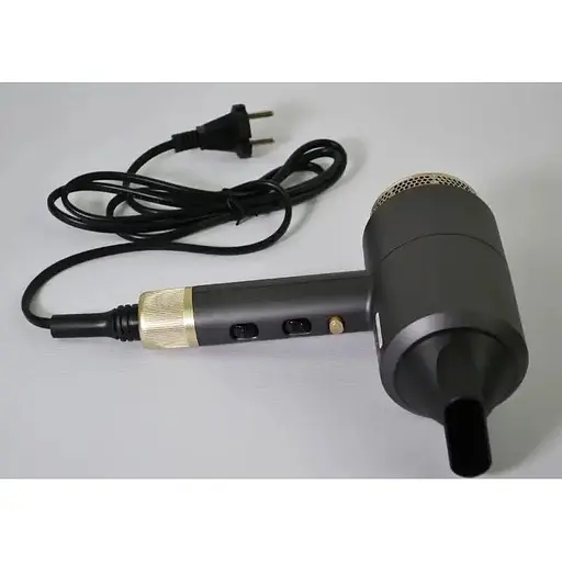 Фен для сушки укладки волос Grunhelm GHD-596G маленький дорожный мини компактный 1800 Вт - фото 5