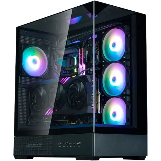 Корпус Zalman P40 Prism Plus Black [149301] - фото 2