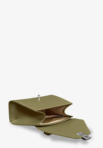 Жіноча шкіряна сумка Futsy Оливкова - фото 8