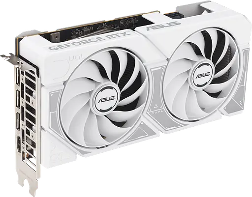 Видеокарта GeForce RTX 5060 8GB Asus Dual OC White (DUAL-RTX5060-O8G-WHITE) - фото 2