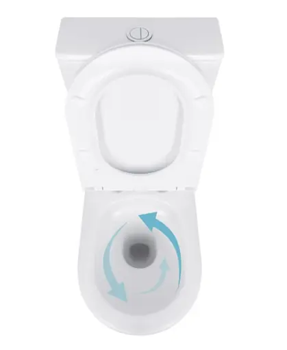 Унитаз напольный Qtap Robin New Ultra Quiet с сиденьем Slim Duroplast/ Soft-close/ Quick Release QT13226083AW - фото 5