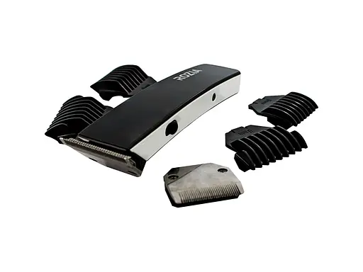 Універсальний чоловічий тример для бороди, вусів, носа і тіла Rozia HQ 5300 5 в 1 машинка для стрижки - фото 4