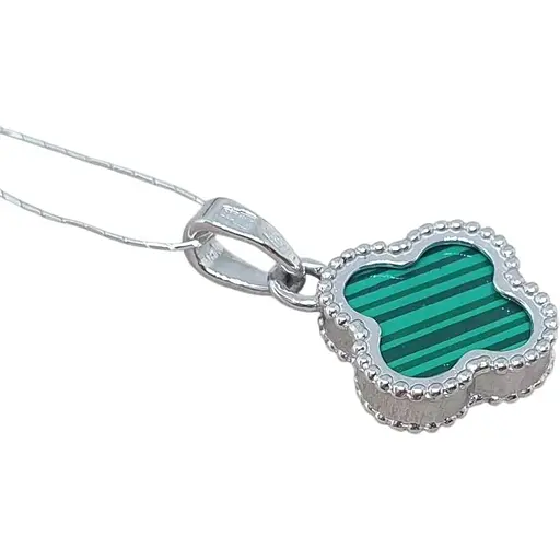 Золота підвіска Платон Конюшина з малахітом. 3П126/71Б