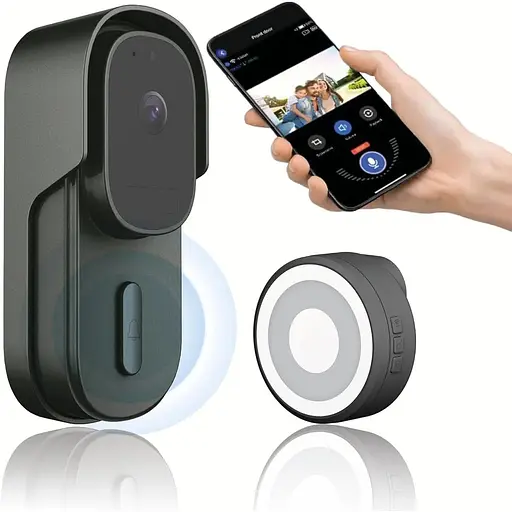 Бездротовий відеодомофон DG-FF Full Hd 1920 дзвінок SD-карта