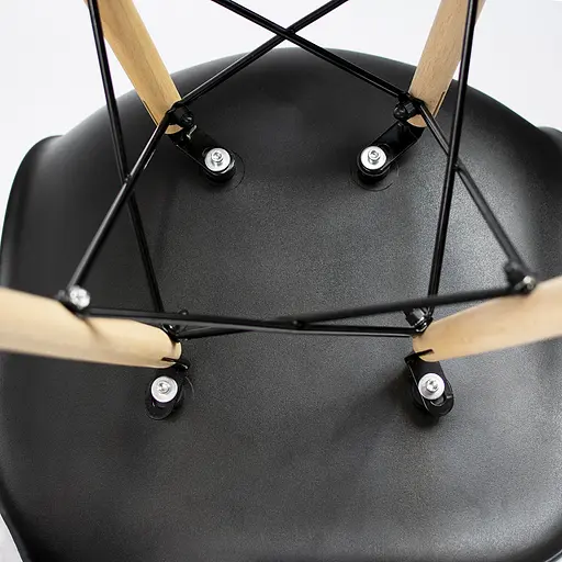 Кресло Jumi Plastic Chair Black - фото 5