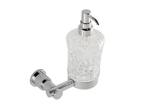 Дозатор для рідкого мила Kugu Eva 114, Хром - фото 3