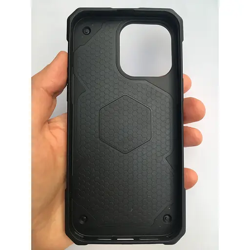 Оригінальний протиударний чохол UAG Monarch Pro MagSafe для iPhone 14 Pro Max (6.7") Silver (114031113333) - фото 10