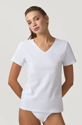 Футболка женская MISS COMFORT 500/03/01 ELLEN Белый, XL - фото 1