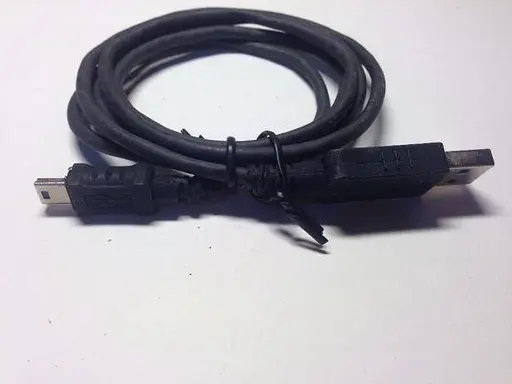 Кабель штекер GRAND Usb Аштекер mini Usb 5pin черный - фото 2