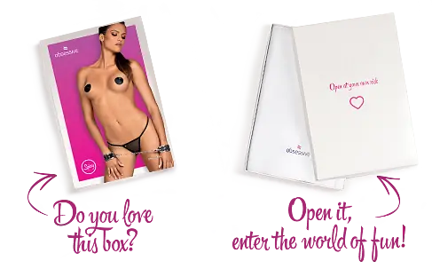 Наручники з блискітками та ланцюгом Obsessive A746 cuffs - фото 4