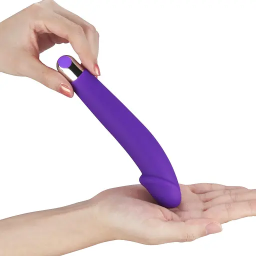 Вібратор для точки G Lovetoy 16.5 см фіолетовий - фото 3
