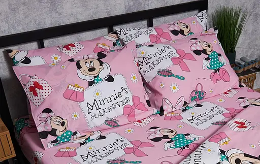 Набор наволочек Moon&Star Бязь Gold Люкс Minnie's Makeover 40х60 см 2 шт - фото 2