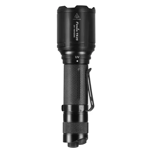 Ручний тактичний ліхтарик Fenix TK25 UV Cree XP-G2 1000лм 1x18650 (Чорний) - фото 2