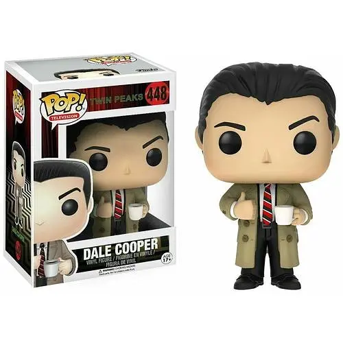 Фігурка Funko Pop агент ФБР Дейл Купер Dale Cooper Твін Пікс Twin Peaks 10 см Serial TP DC448 - фото 1