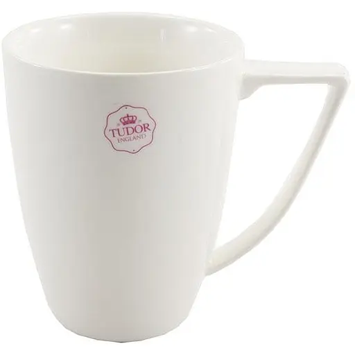 Кухоль порцеляновий Tudor Гладка 310 мл білий (TU0207-1)