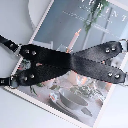 Маска на очі для BDSM One size K000857 - фото 5