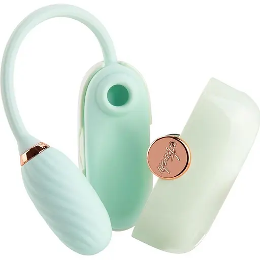 Вакуумный стимулятор Otouch Louis Vibrate Teal SO9429 (108425)