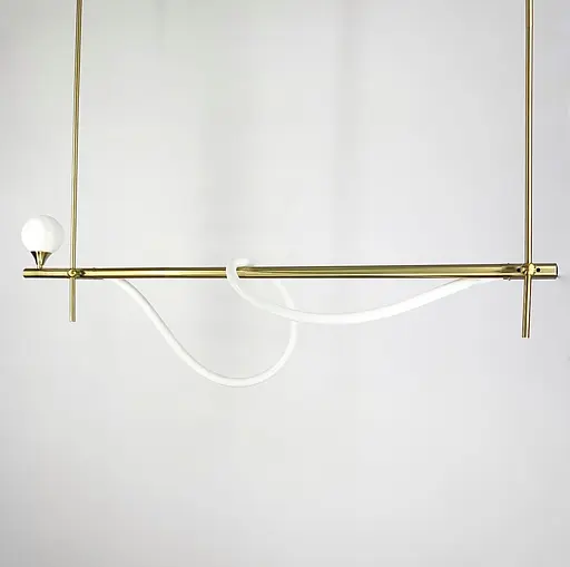 Современная удлиненная люстра Sniki Line.F Длина 120 см - фото 8