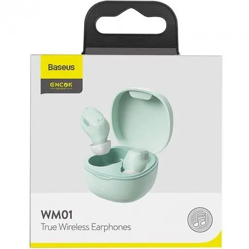 Бездротові Навушники Baseus Encok WM01 Green - фото 4
