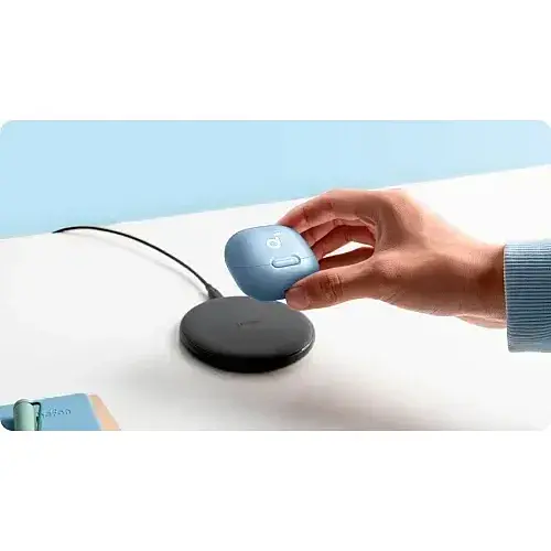 Наушники TWS Anker SoundCore Liberty 4 NC Light Blue (A3947G61) RU - фото 3