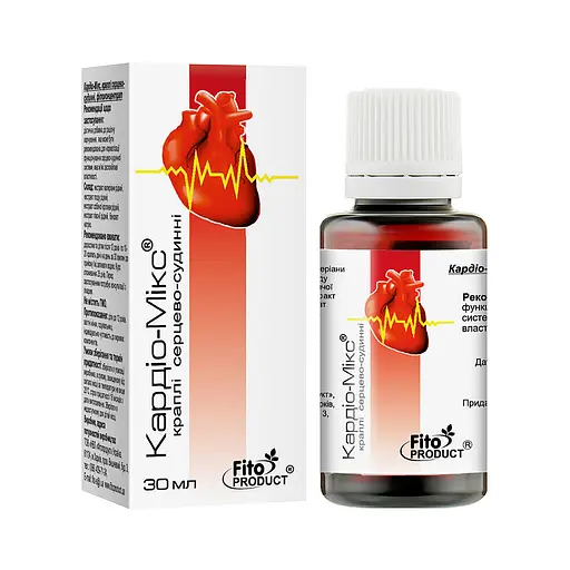 Капли сердечно-сосудистые "Кардио-микс", 30 мл