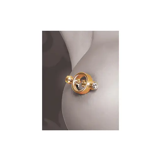 Затискачі для сосків Pipedream Gold Magnetic Clamps 2.5 см золотий - фото 3