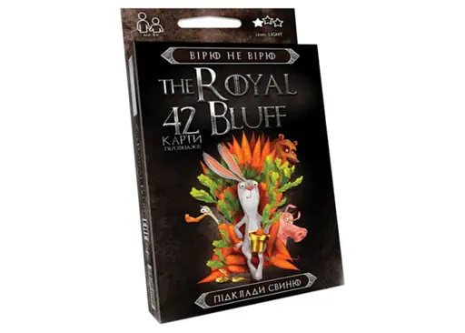 Настольная игра Danko Toys Верю не верю (The Royal Bluff) (в ассорт.) (укр.) (RBL-01-01U,-02U) - фото 2