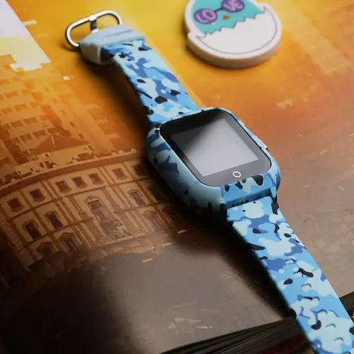 Смарт годинник-телефон дитячі Wonlex KT22S 4G камера прослуховування геозона WI-FI GPS SIM Blue (17003) - фото 4