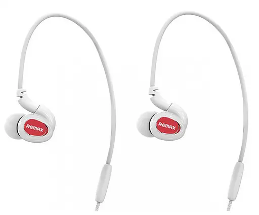 Навушники бездротові Remax Bluetooth Sporty RB-S8 білі - фото 3