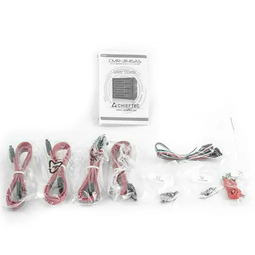 Бекплейн Chieftec CMR-3141SAS 3x5.25" -> 4x3.5" HDDs Hot-Swap Metal - фото 5