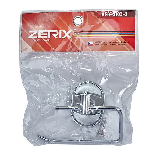 Паперотримач Zerix AFB-0103-3 ZX5064 Хром - фото 3