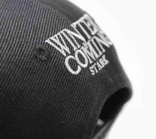 Кепка бейсболка Гра престолів Game of Thrones Будинок Старков чорна - фото 2