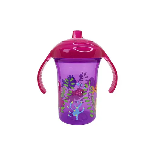 Пляшечка пластикова з ручками "Океан" MGZ-0323(Violet) 250 мл - фото 2