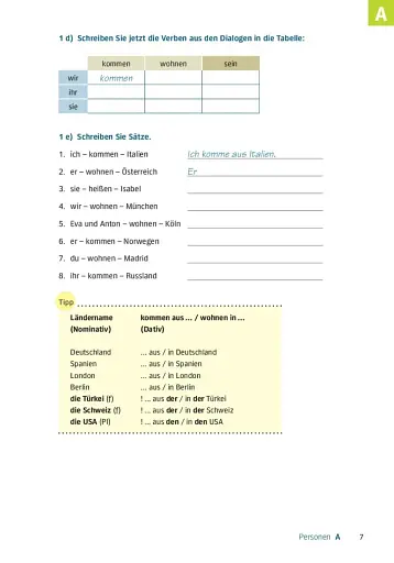 Deutsch uben. Lesen + Schreiben A1 Buch - фото 4