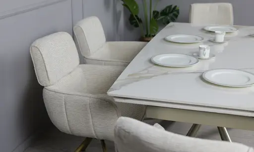 Стілець Артур з обертовим механізмом айворі - фото 13