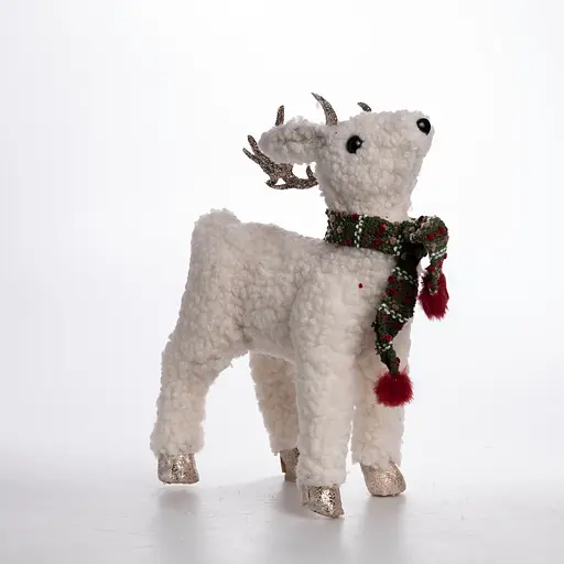 Новорічна фігура Олень іграшка під ялинку 22×9×30 см Yiwu CR-4-3 - фото 3