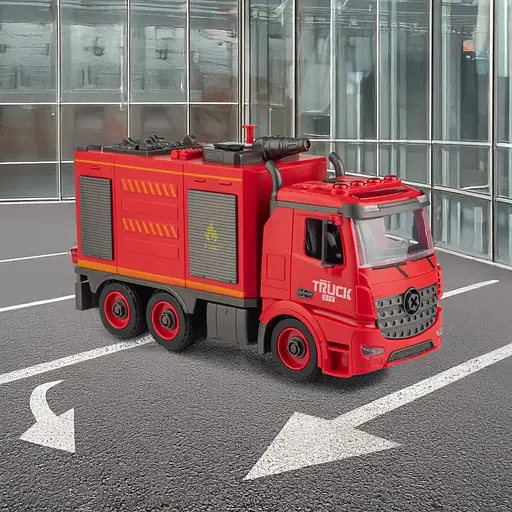 Машинка-конструктор Otamanko Автоконструктор Пожежна ємність для води з помпою - фото 9